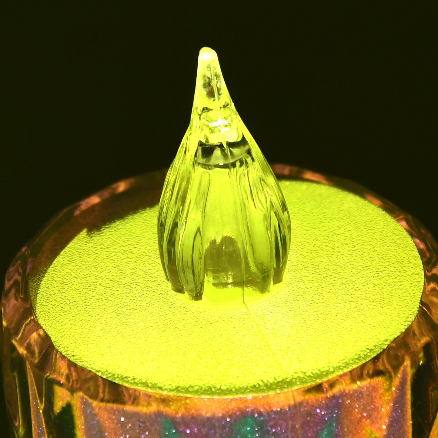 24 Pc Flameless And Smokeless Decorative Melting Candles Led Tea Light - Happy Price - Image 4