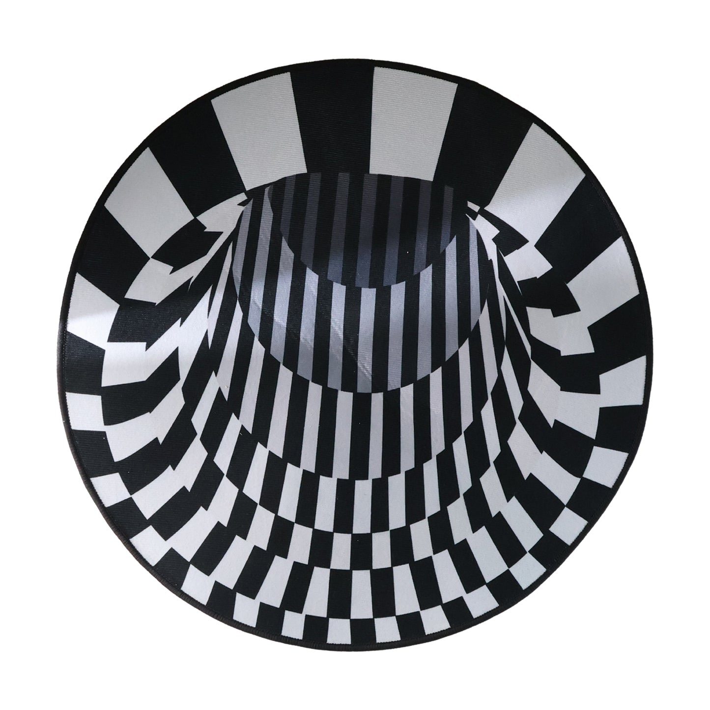 3D Vortex Illusion Round Carpet Mat - 60 Cm Diameter - Happy Price - Image 4