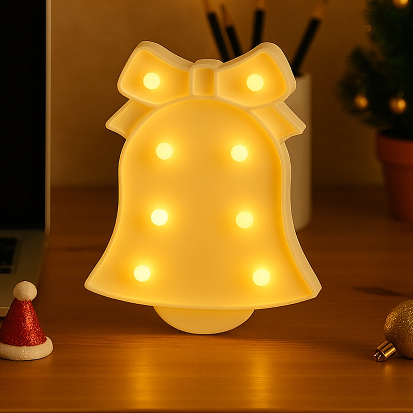 Bell Shaped LED Decorative Night Light - 1 Pc - Happy Price - Image 6