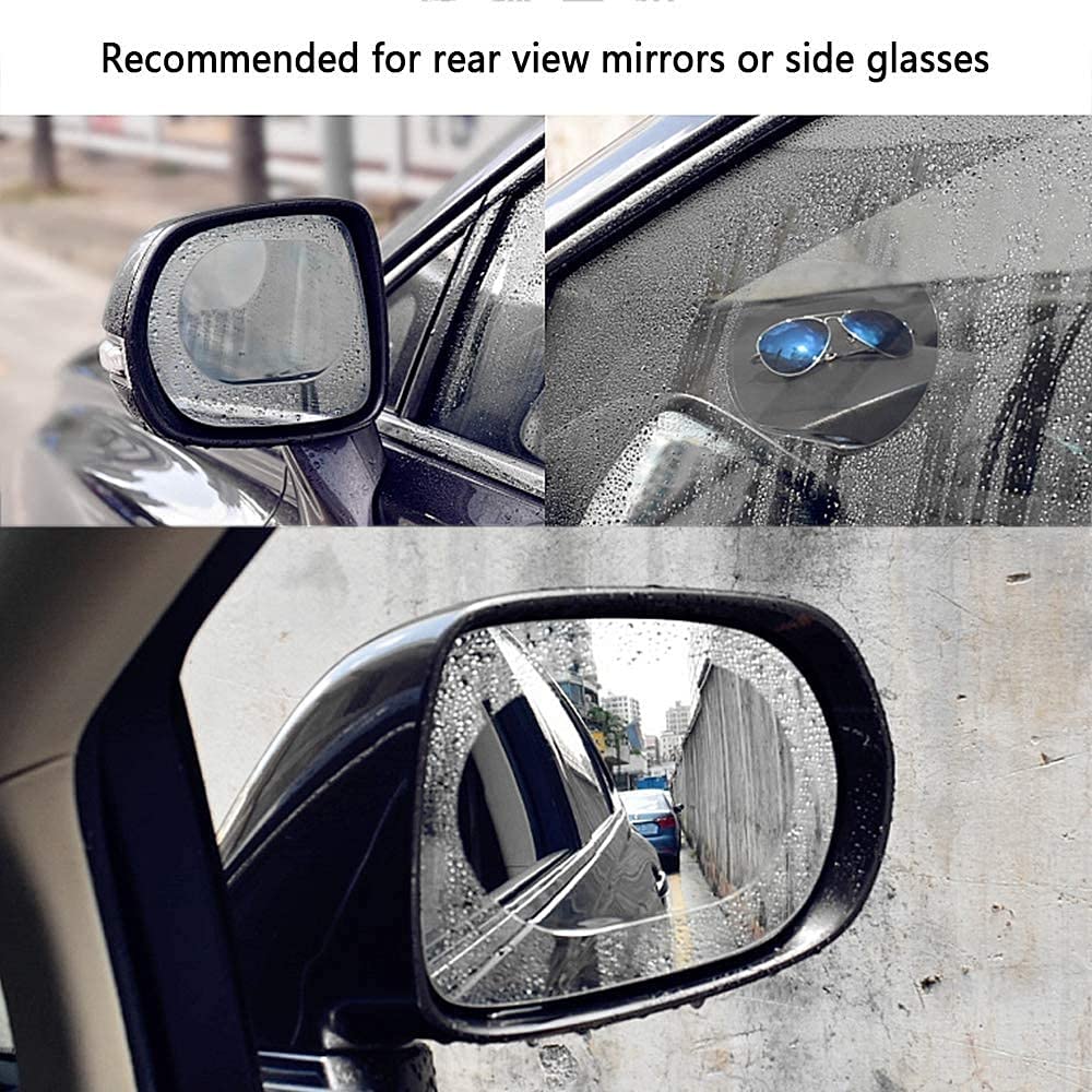 Anti Fog Anti Scratch Interior Rearview Car Mirror Film Waterproof Hd Clear Protective Sticker Film For Safe Driving Car Mirrors Side Windows - Happy Price - Image 4