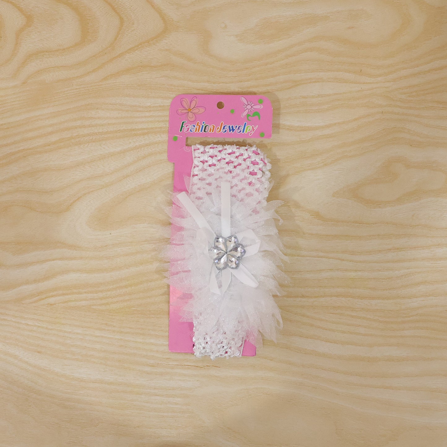 Cute Floral Baby Hair Band - Soft Elastic, Stretchable (1 Pc) - Happy Price - Image 7