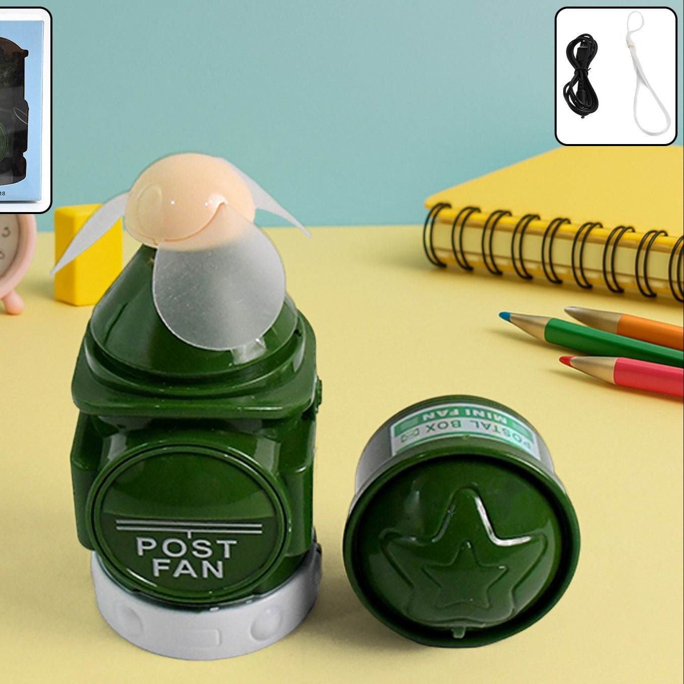 Manual Portable Handheld Post Fan - Happy Price - Image 1