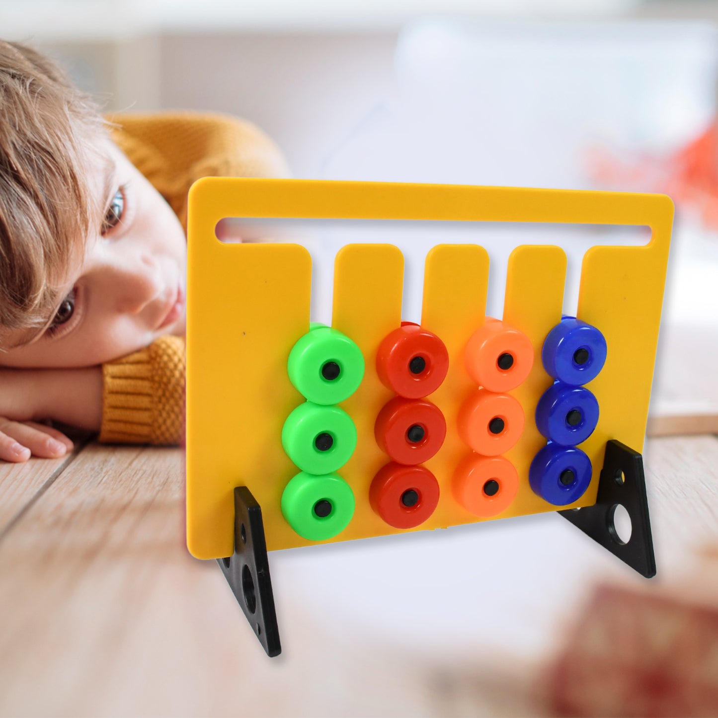 Montessori Slide Puzzles Toys For Kids (36 Challenges  1 Set) - Happy Price - Image 3