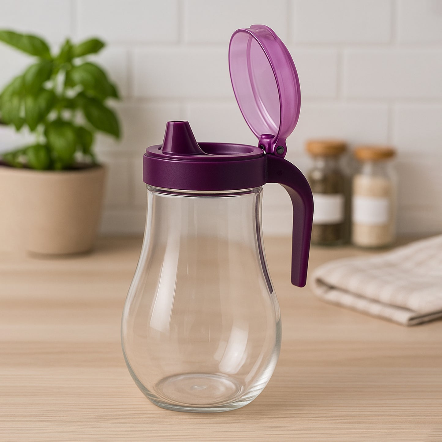 Apex Jessy Oil And Juice Pourer Dispenser Bottle Approx 1000ml (1 Pc) - Happy Price - Image 2