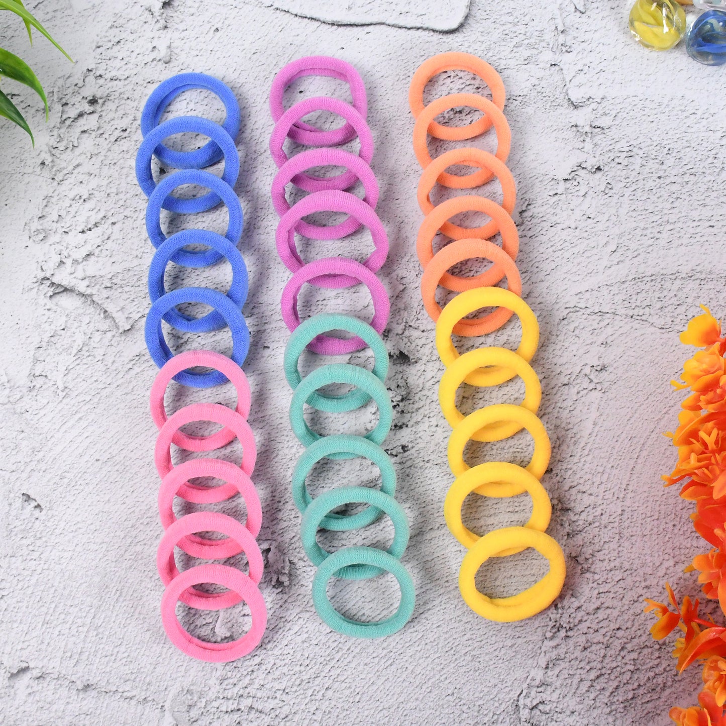 Mini Hair Ties Mini Hairlines Mini Hairbands (30 Pcs Set) - Happy Price - Image 5