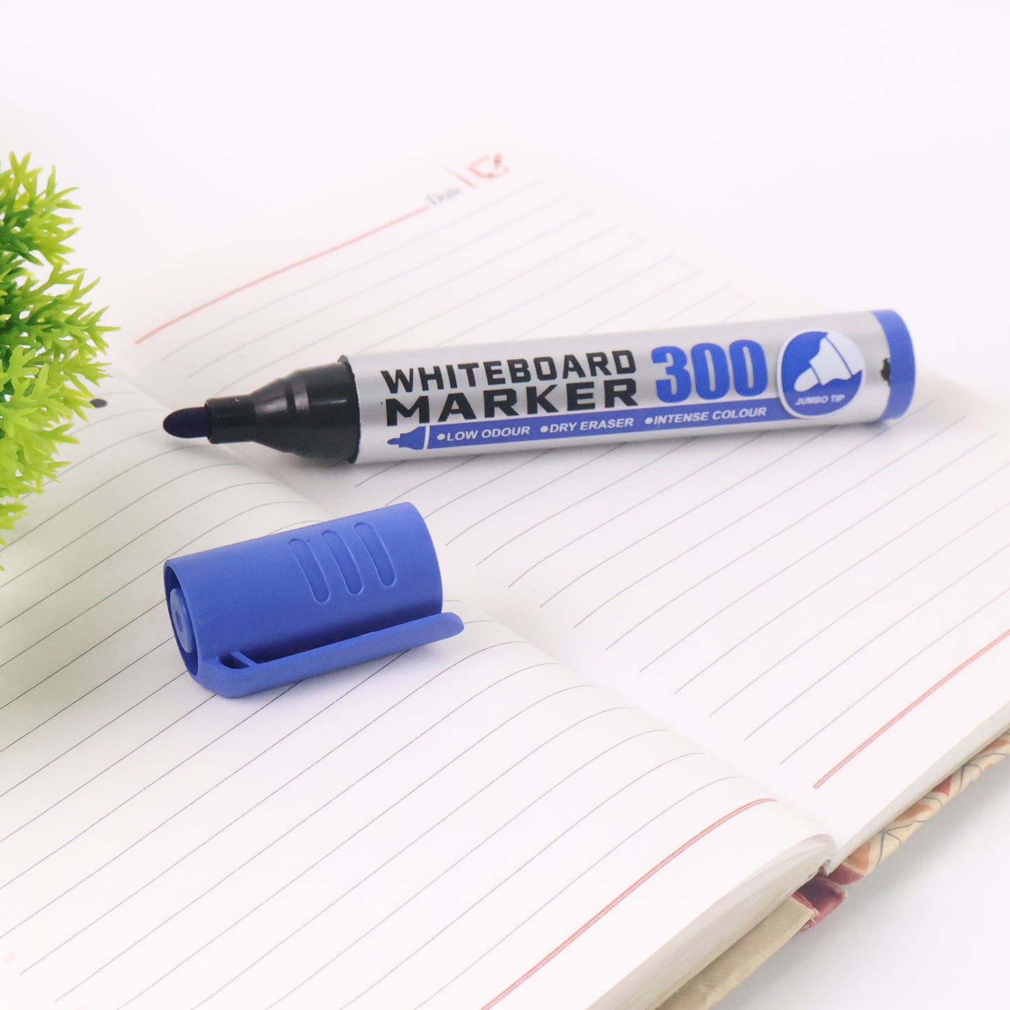 Jumbo Tip Whiteboard  Blue Ink Marker (1 Pc) - Happy Price - Image 3