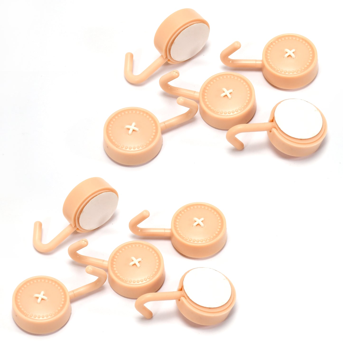 Self Adhesive Sticky Hook Small Wall Hooks ( 10pc ) - Happy Price - Image 2