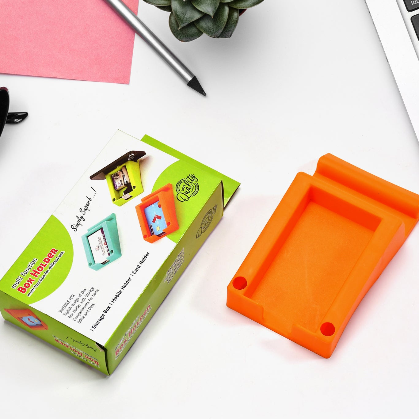 Business Card  Mobile Holder Plastic Multi-function Use ( 1 Pcs ) - Happy Price - Image 1