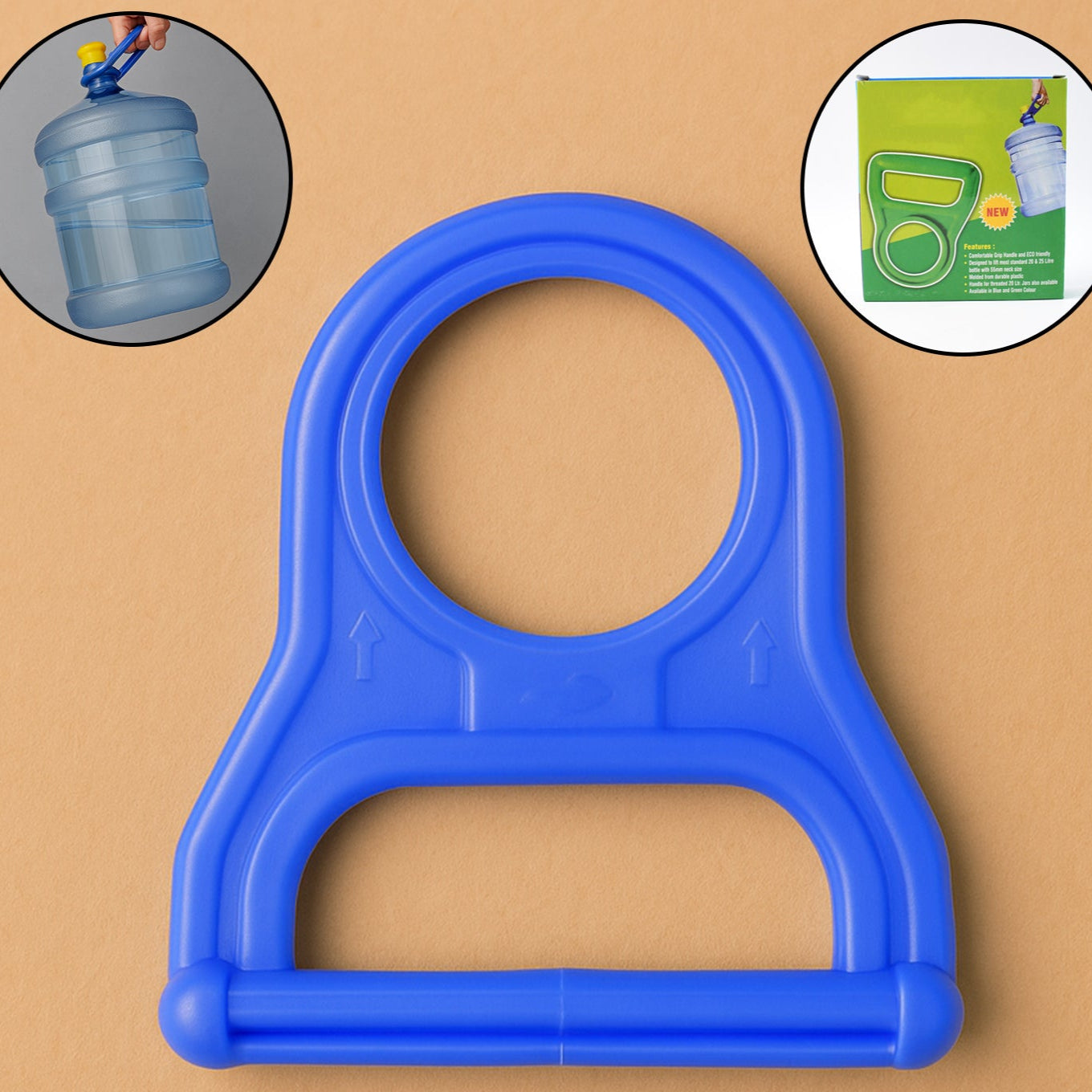 Heavy-duty Plastic Water Bottle Handle For 20l Can - Happy Price - Image 1