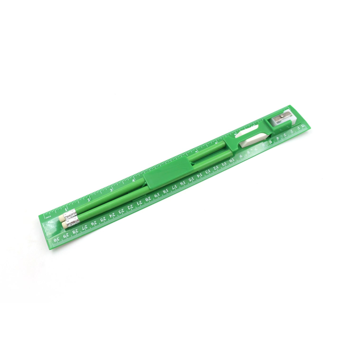 School  Office Set (Ruler  2 Pencils  Eraser  Sharpener) Stationary Set 5 Items Educational Item For School Going Kids Stationary Set For Girls Boysstationary For Schoolgift Pack For Girls Kidsbirthday Gift Kids (5 Pc Set ) - Happy Price - Image 4