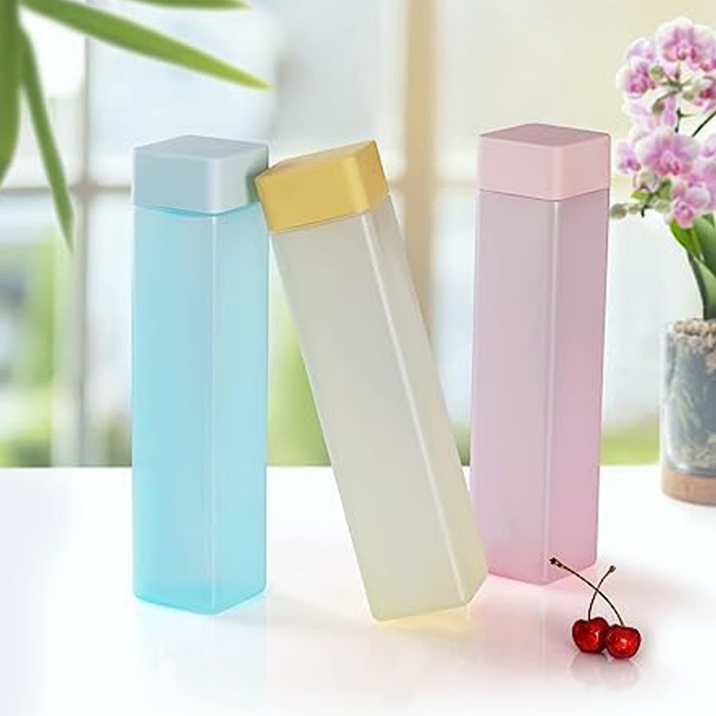 Set of 6 Square Plastic Water Bottles - 1.5 Litre Each - Happy Price - Image 5