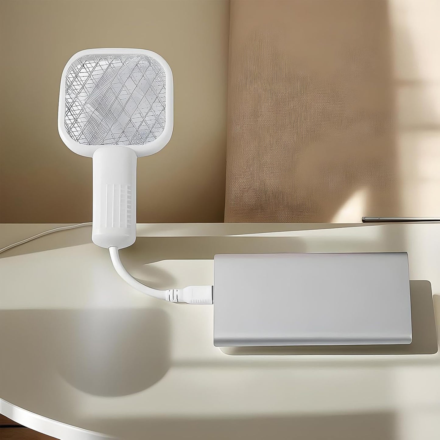 Rechargeable Electric Mosquito Swatter Racket - Happy Price - Image 6