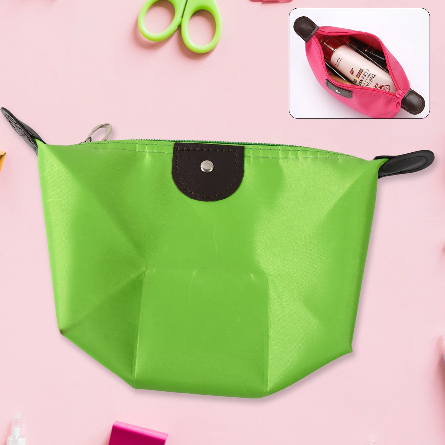 Portable Cosmetic Bag Multi-functional Waterproof Wash Pouch (1 Pc) - Happy Price - Image 4
