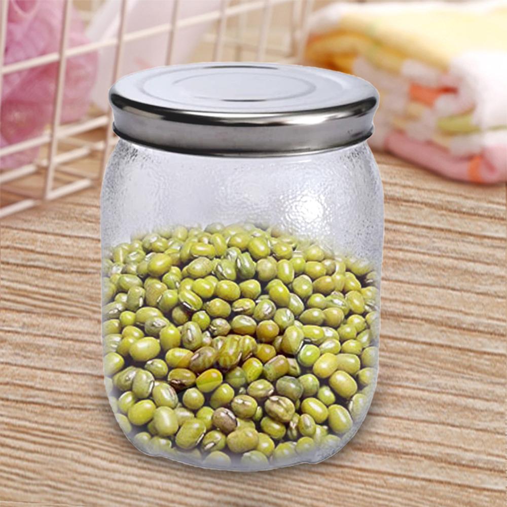 Mason Jar With Airtight Lids (2000 Ml) - Happy Price - Image 3