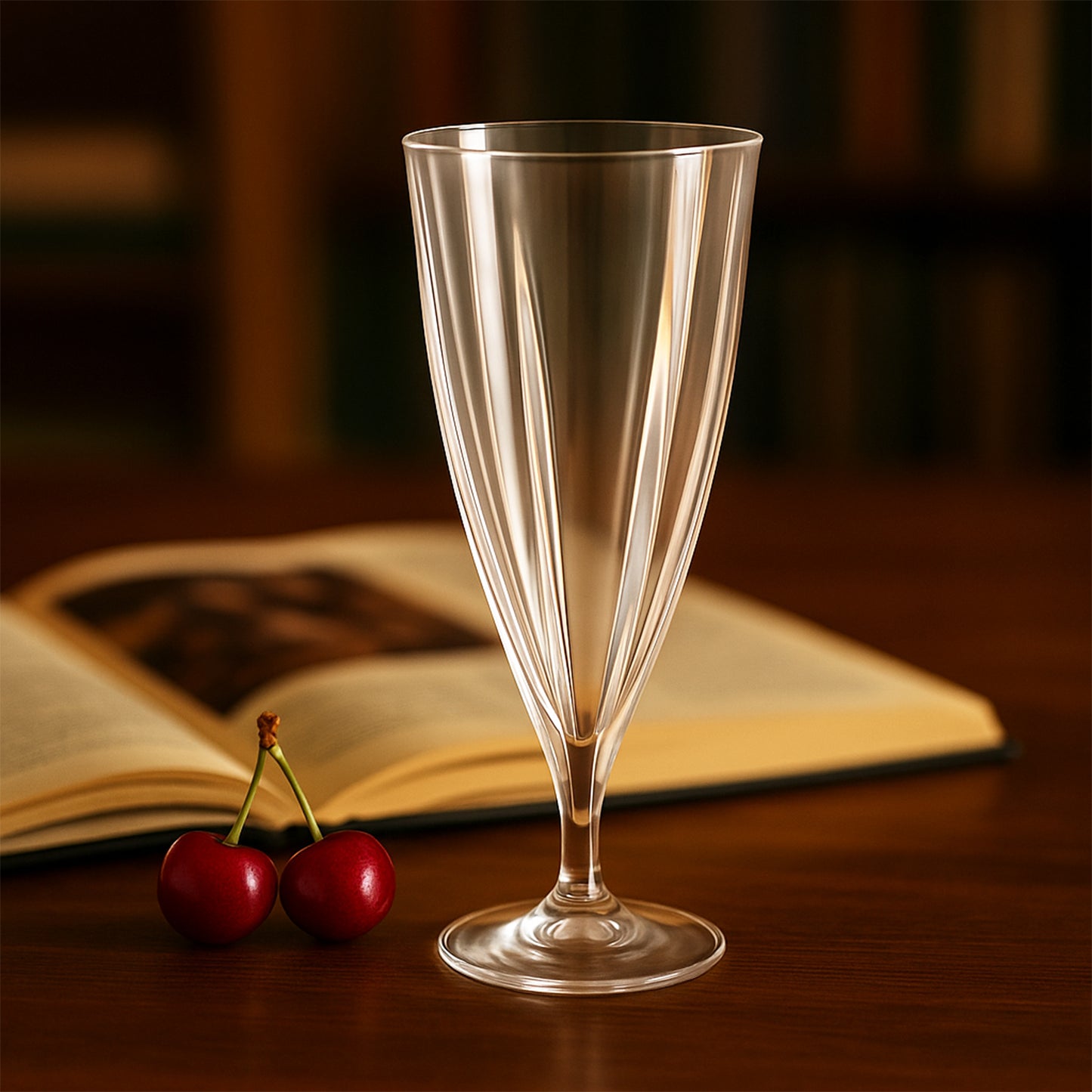 Set of 6 Plastic Shake Glasses, 230ml Each, Transparent - Happy Price - Image 4