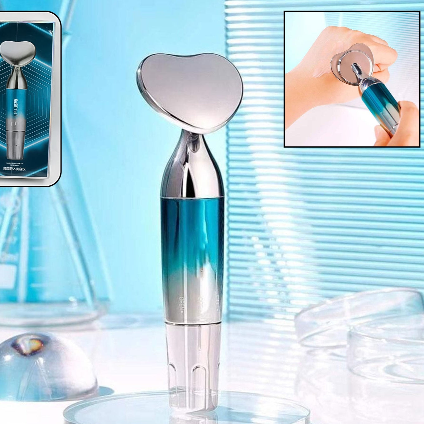 Face Vibratory Massager Facial Beauty Device (1 Pc) - Happy Price - Image 1