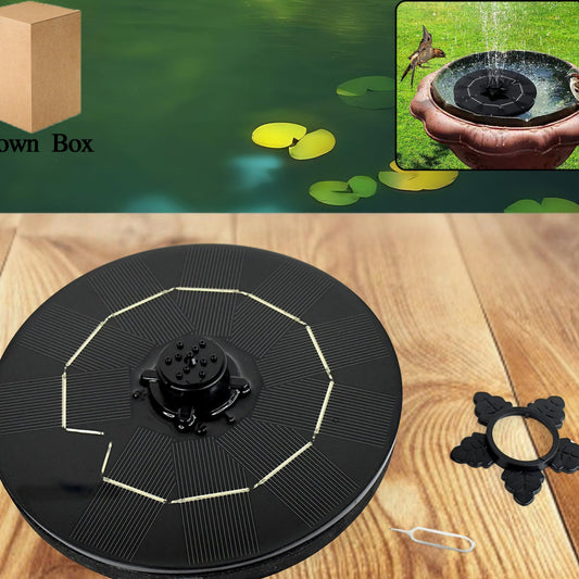 Solar-powered Floating Water Fountain Pump Kit - Happy Price - Image 1