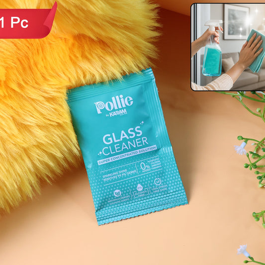 Pollic Kadam Concentrated Glass & Mirror Cleaner Sachet - 15 Gm - Happy Price - Image 1
