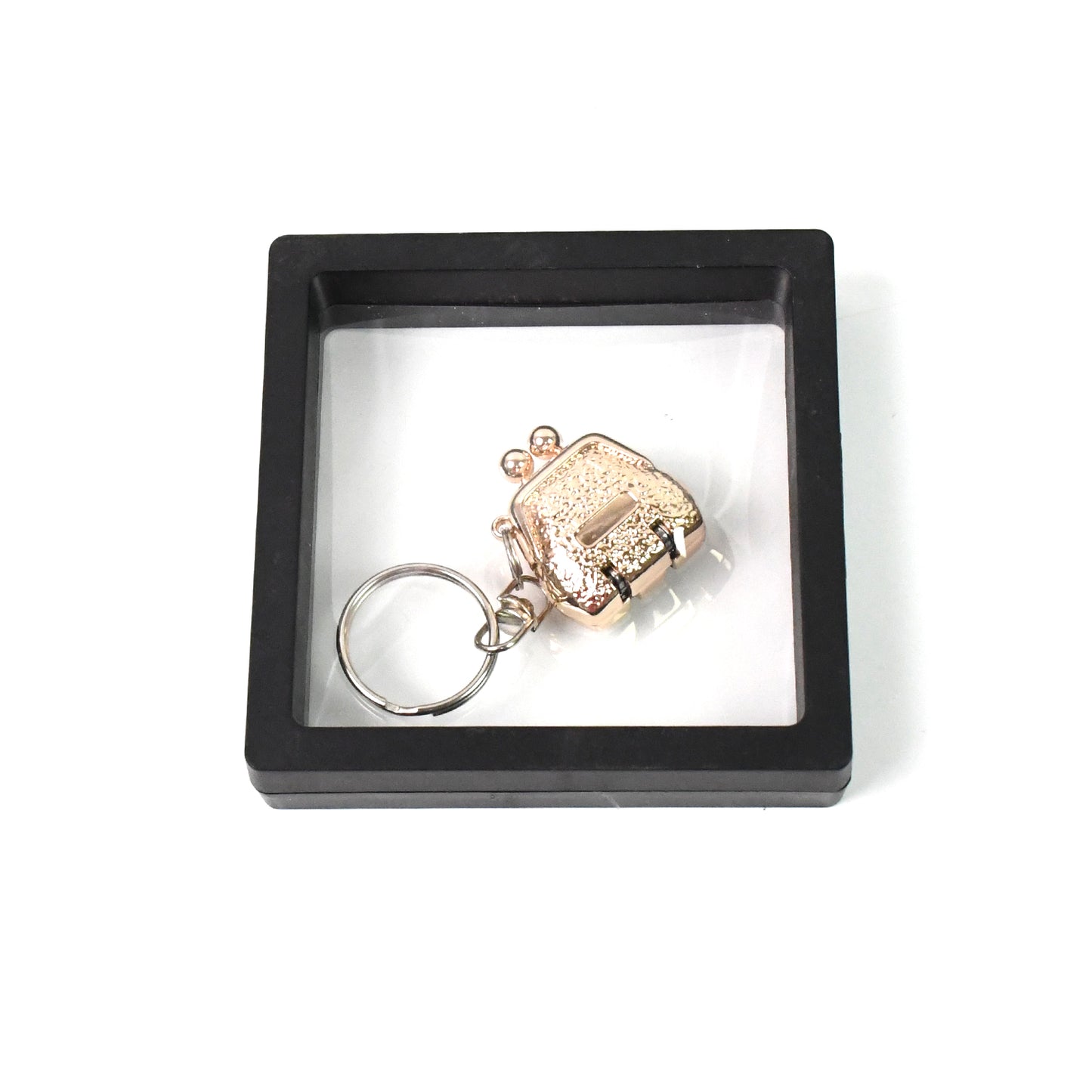 Nail Clipper Keychain With 3d Floating Frame Display Case (1 Set) - Happy Price - Image 4