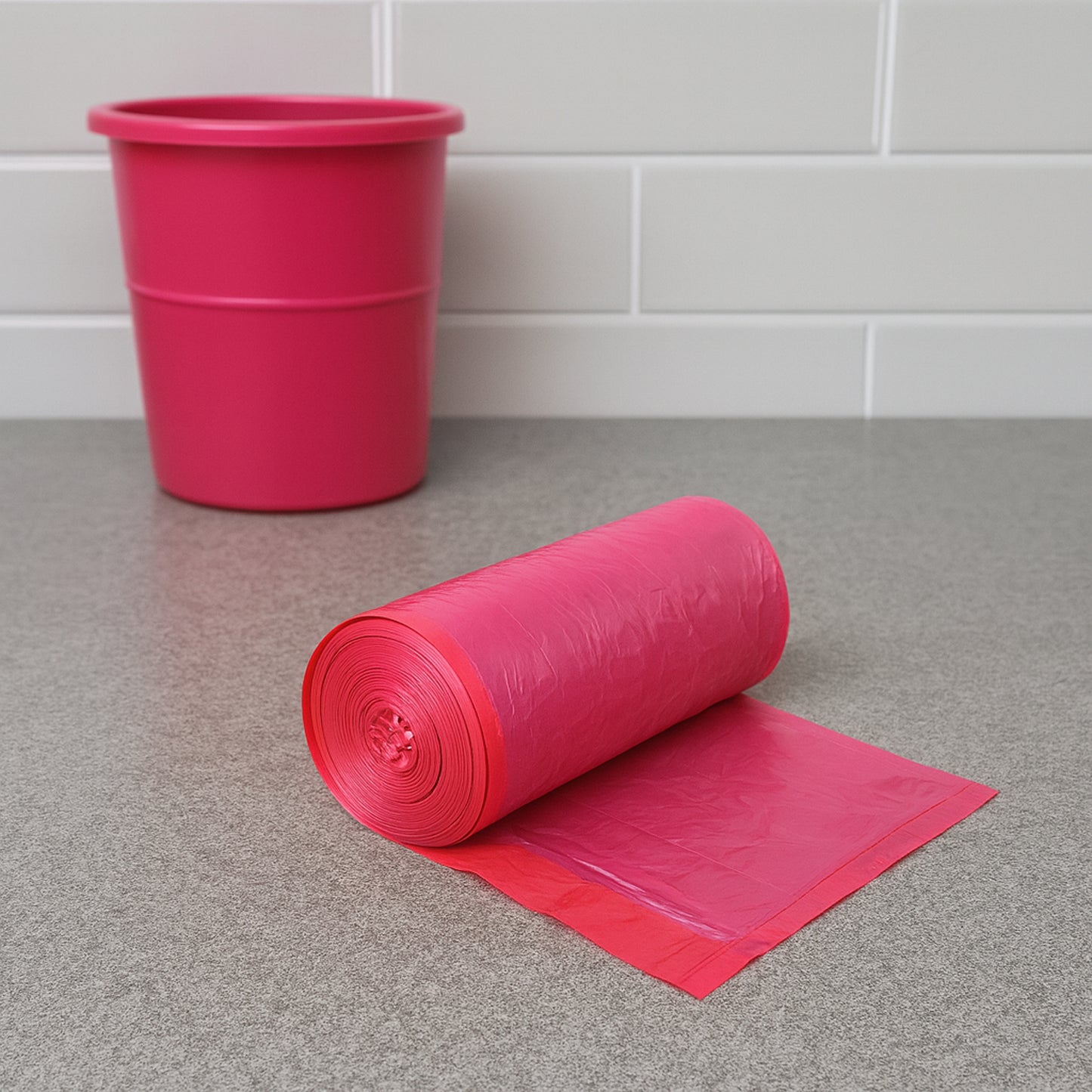 Eco-Friendly Garbage Bags 45x45 cm - 1 Pc Roll - Happy Price - Image 3