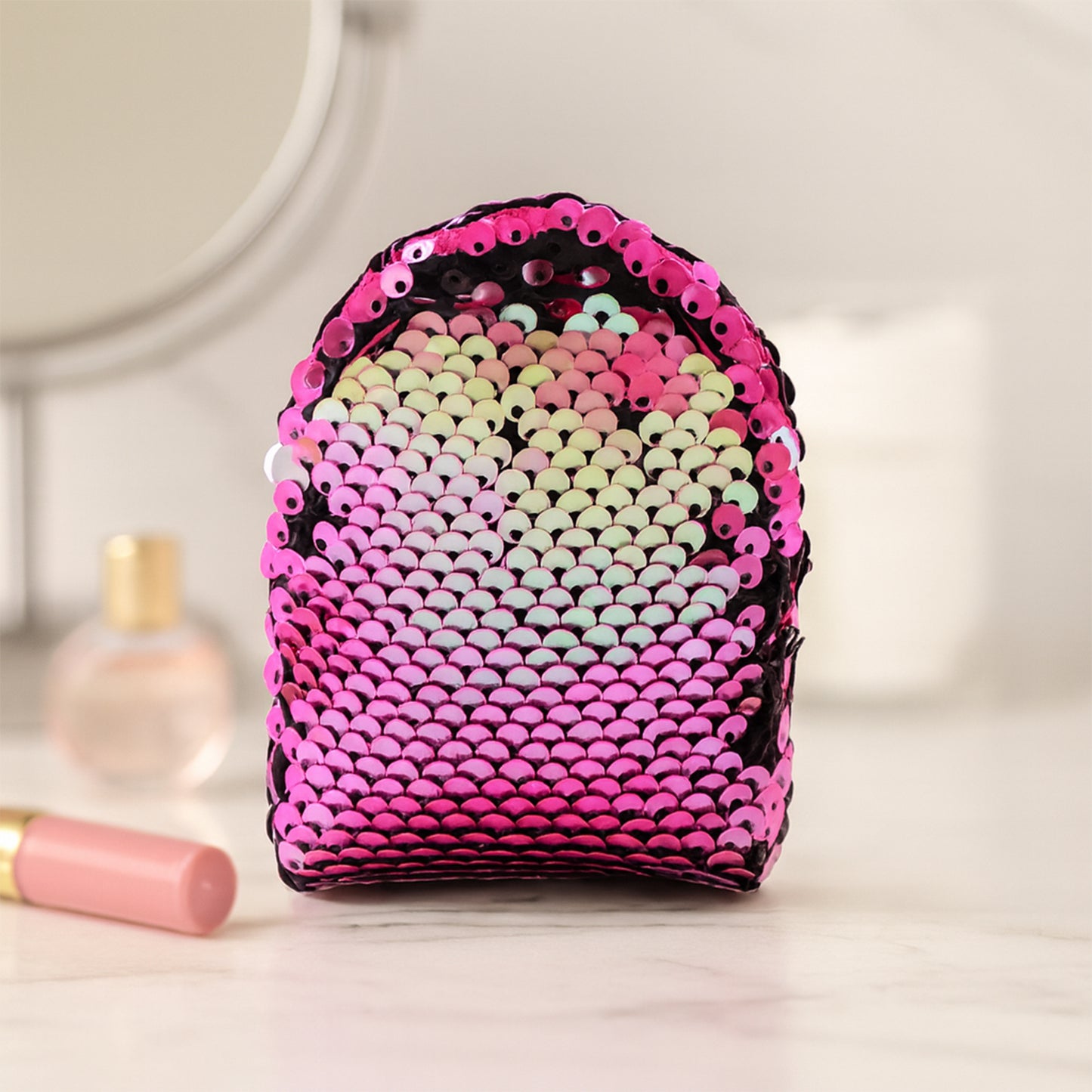 Sparkle Sequin Mini Backpack Pouch - 1 Pc - Happy Price - Image 7