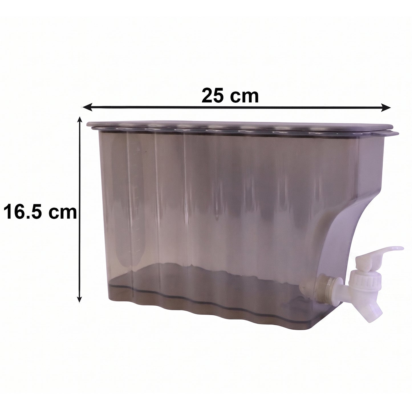 3.6 Litre Plastic Beverage Dispenser with Tap for Fridge - Happy Price - Image 4