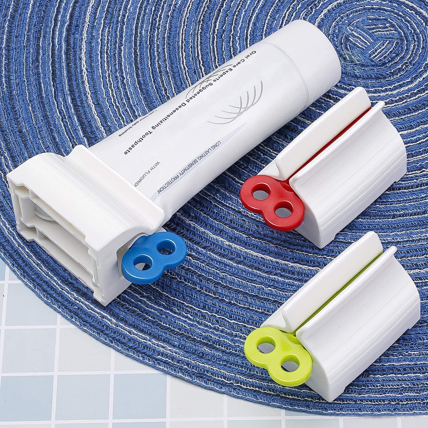 10 Pc Plastic Tube Squeezer Dispenser Set for Toothpaste & Creams - Happy Price - Image 6