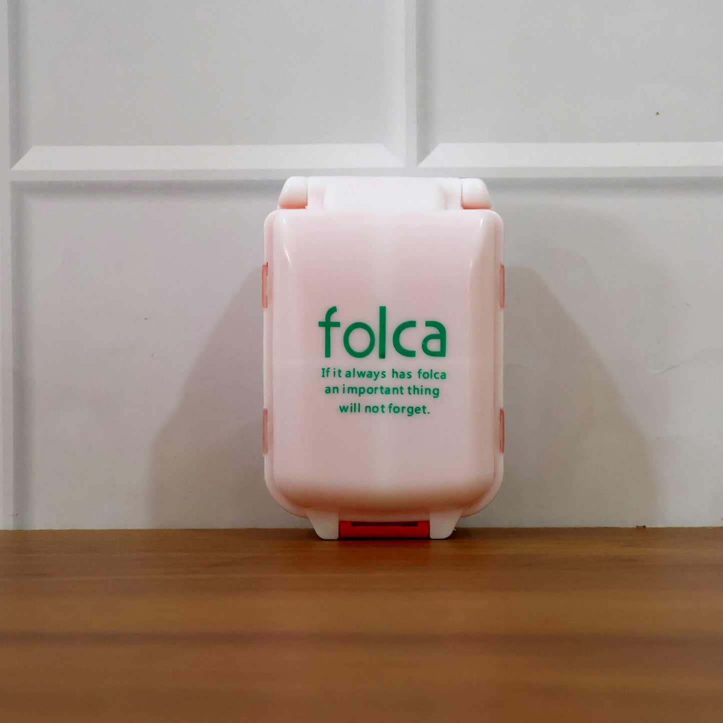 Dual-Sided Pill Organizer Box (1 Pc) - 8 Compartments, Travel Medicine Case - Happy Price - Image 7