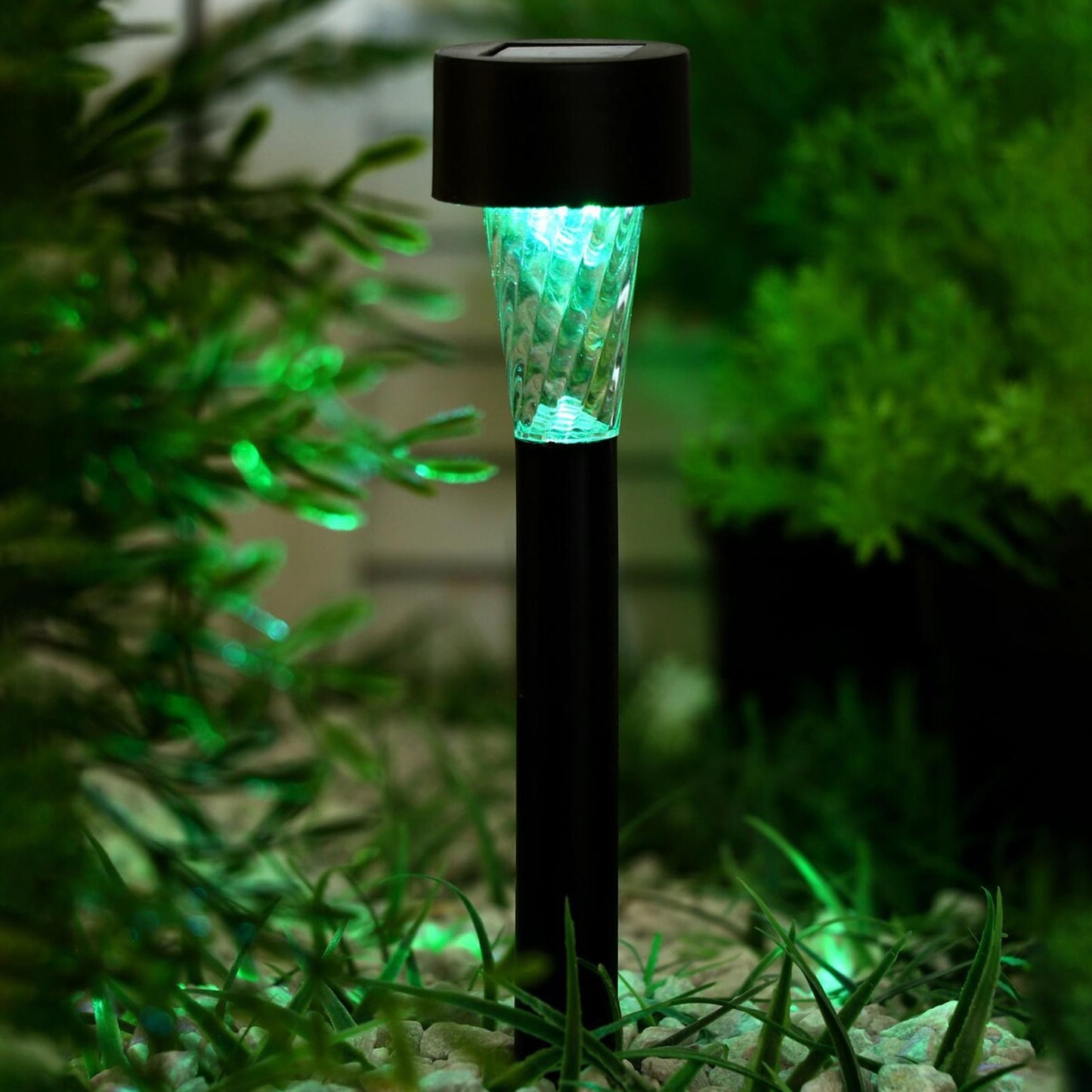 9140a Solar Panel Led Spike Spot Light Landscape Garden Yard Path Lawn Outdors Solar Lamps Waterproof Outdoor Decorative Landscape Lights For Garden Patio Yard Walkway (Moq - 24) - Happy Price - Image 3