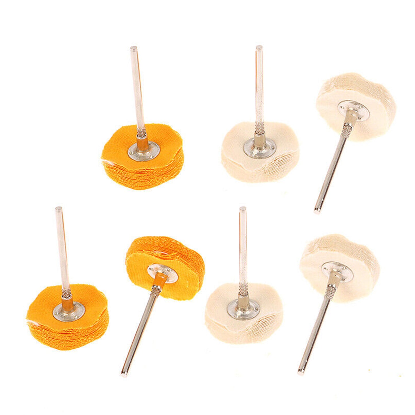 Polisher Buffer Wheel Polishing Buffing Pad Brush For Rotary Drill Bit (7 Pcs Set) - Happy Price - Image 4