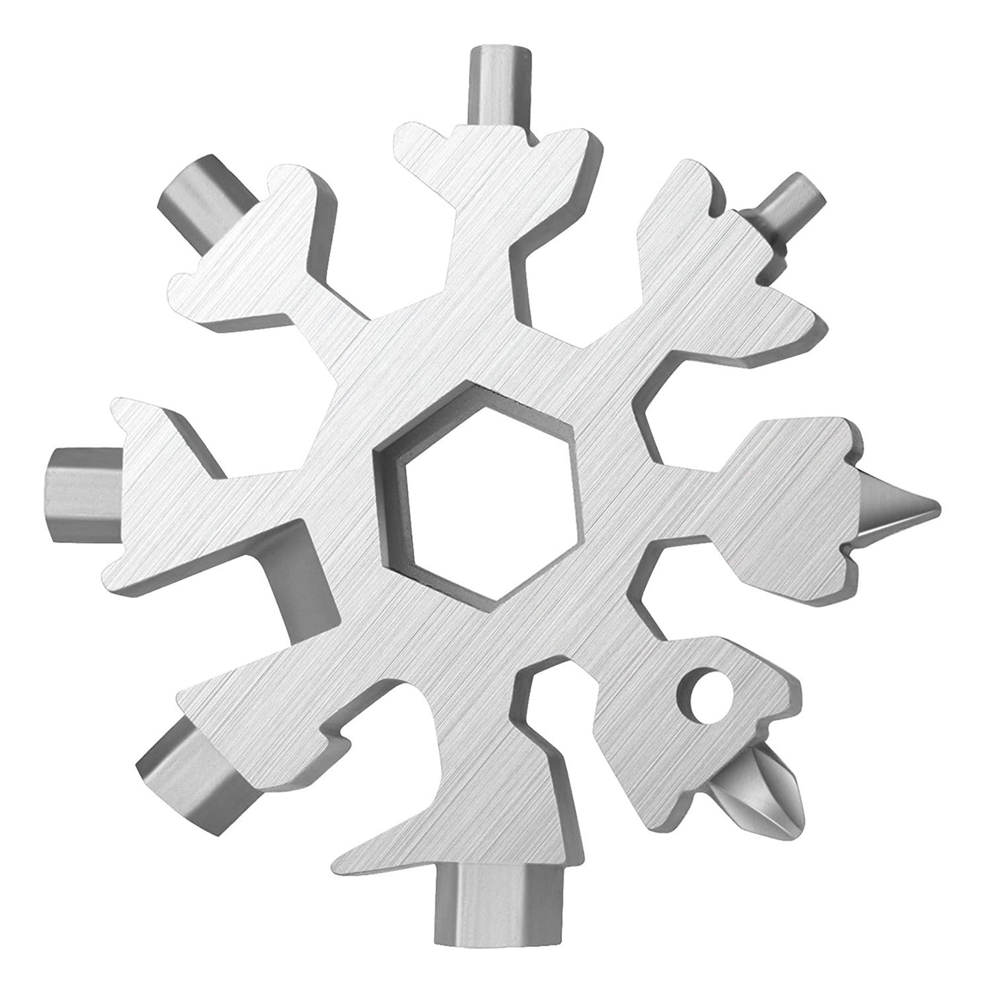 Snowflake Multi-tool Stainless Steel Snowflake Bottle Opener - Happy Price - Image 7