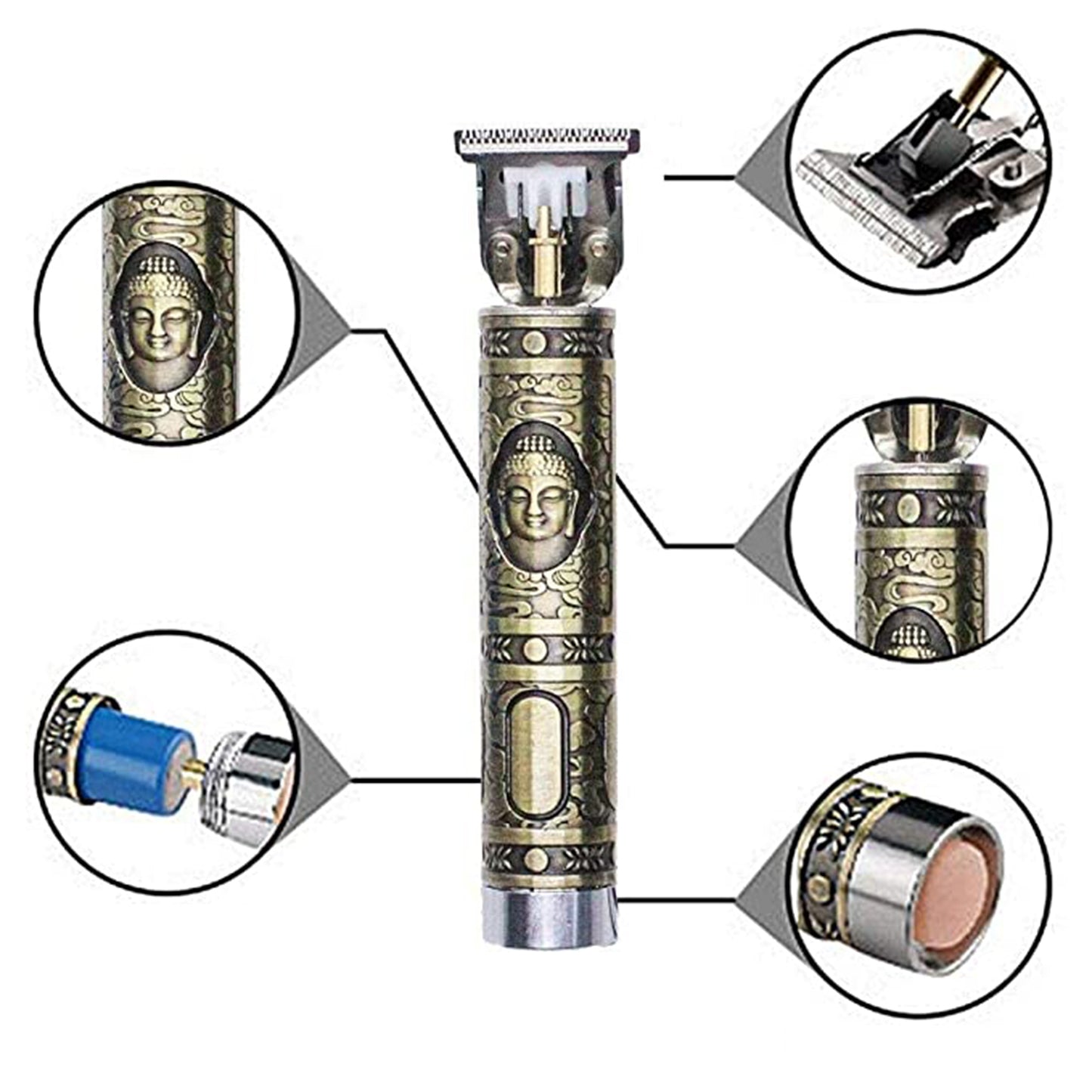 Hair Trimmer For Men Hair Style Trimmer Professional Hair Clipper Adjustable Blade Clipper  Shaver For Men - Happy Price - Image 4