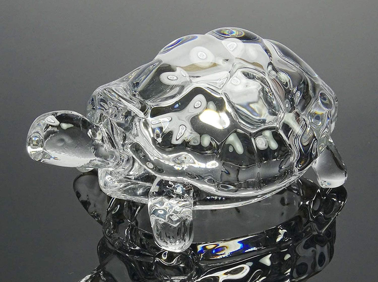 Crystal Glass Tortoise Figurine for Vastu and Feng Shui - Happy Price - Image 3