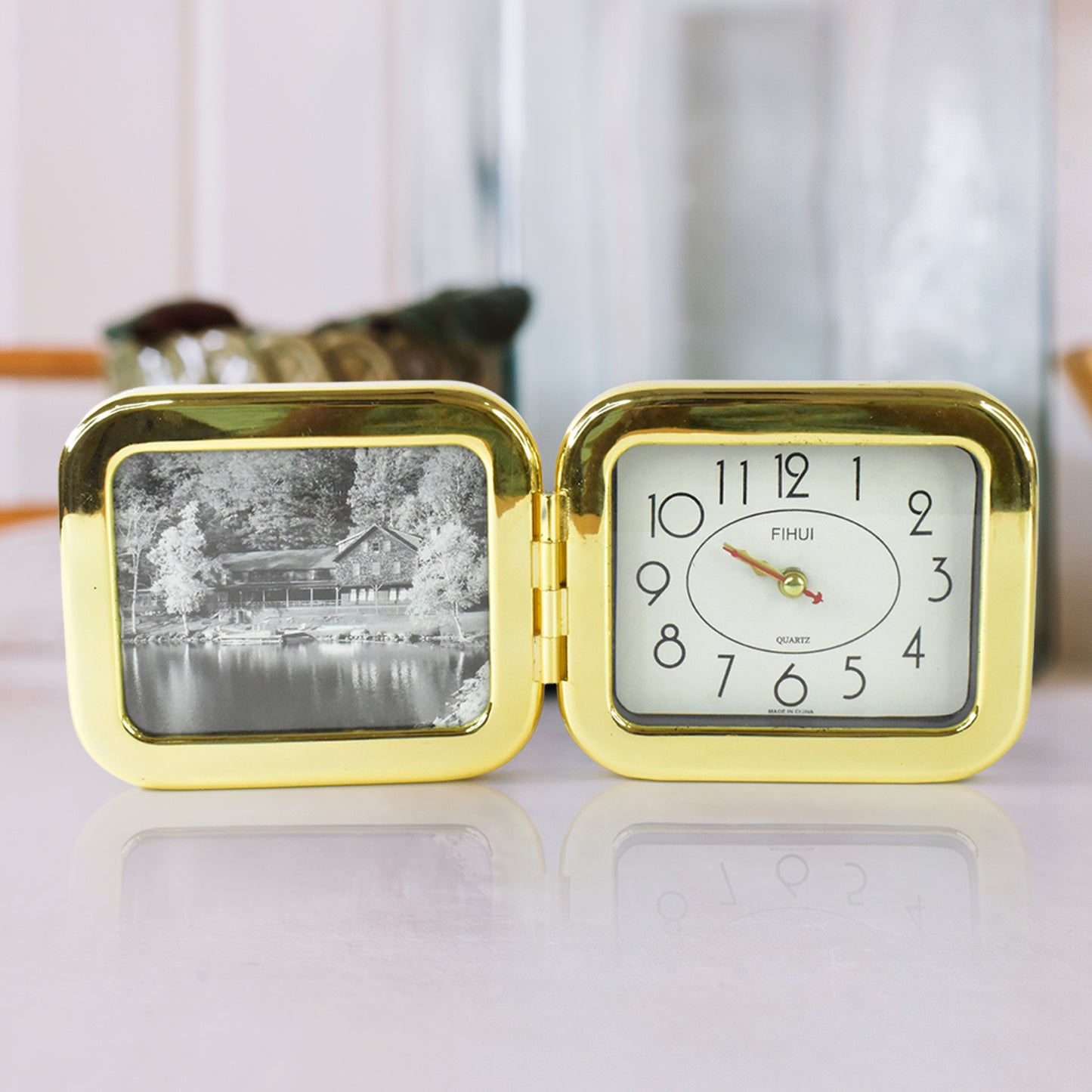 Portable Foldable Desk Clock  Space-saving And Stylish (1 Pc) - Happy Price - Image 6