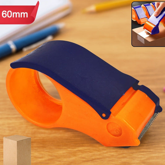 60mm Handheld Tape Dispenser with Cutter for Packaging Boxes - Happy Price - Image 1