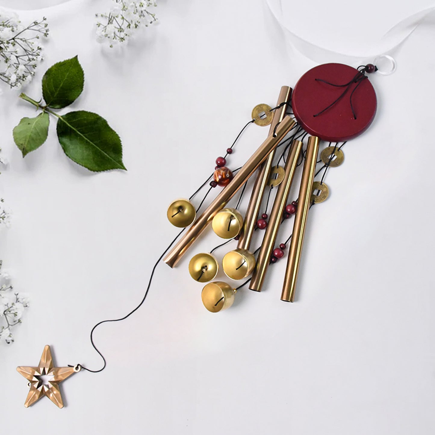 Wind Chimes Outdoor Hanging Dragonfly Wind Chime For Outside (1 Pc) - Happy Price - Image 2