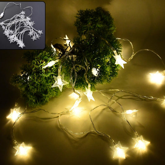 Usb Powered 20 Led Decorative Star String Fairy Lights - Happy Price - Image 1