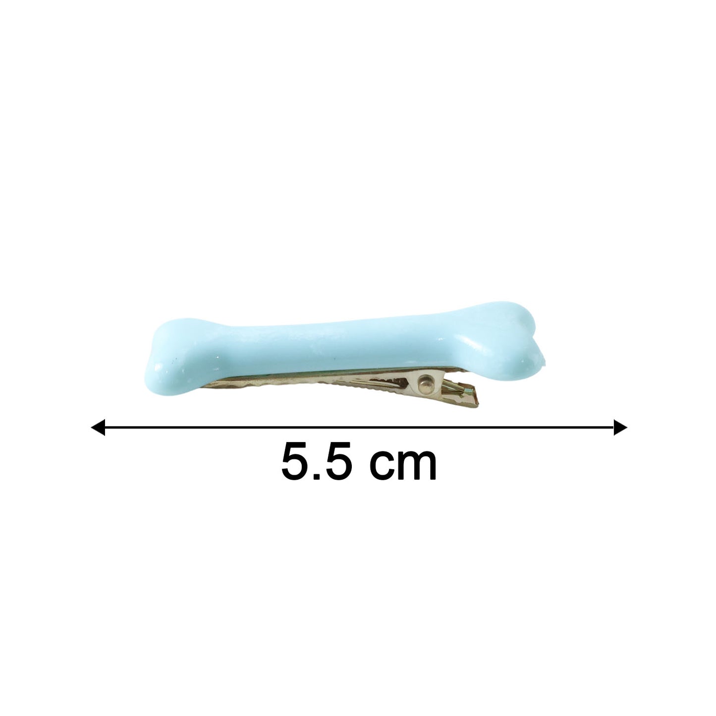 4 Pc Cute Cartoon Food Shape Hair Clips for Girls - Spoon, Fork, Bone, Candy Designs - Happy Price - Image 5