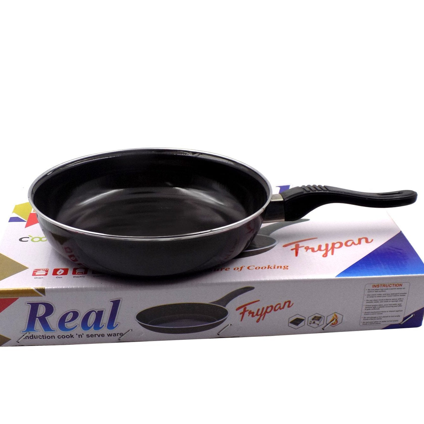 Non-stick Gas Compatible Fry Pan Without Lid - Happy Price - Image 1