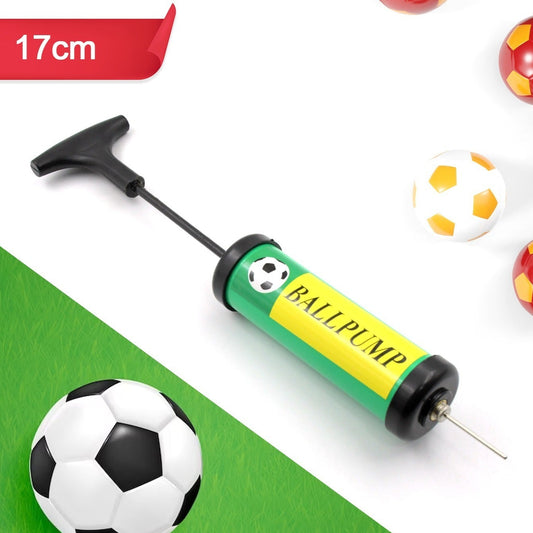 Inflator Air Ball Pump Soft Bouncing Ball Development Kids Toy Sports Plastic Pump For Soccer Basketball Football Volleyball Ball (17 Cm) - Happy Price - Image 1