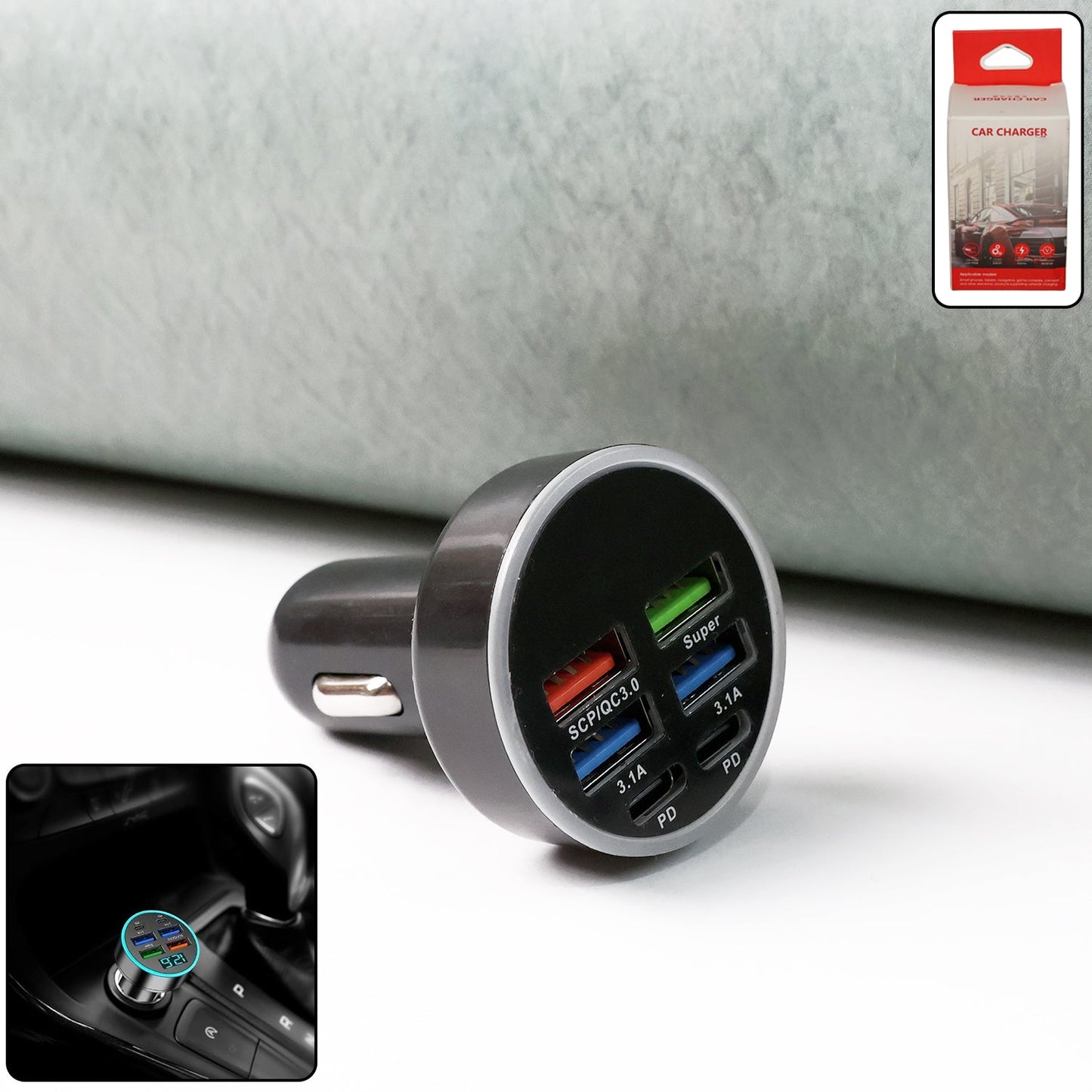 Car Gadget & Charging Bundle