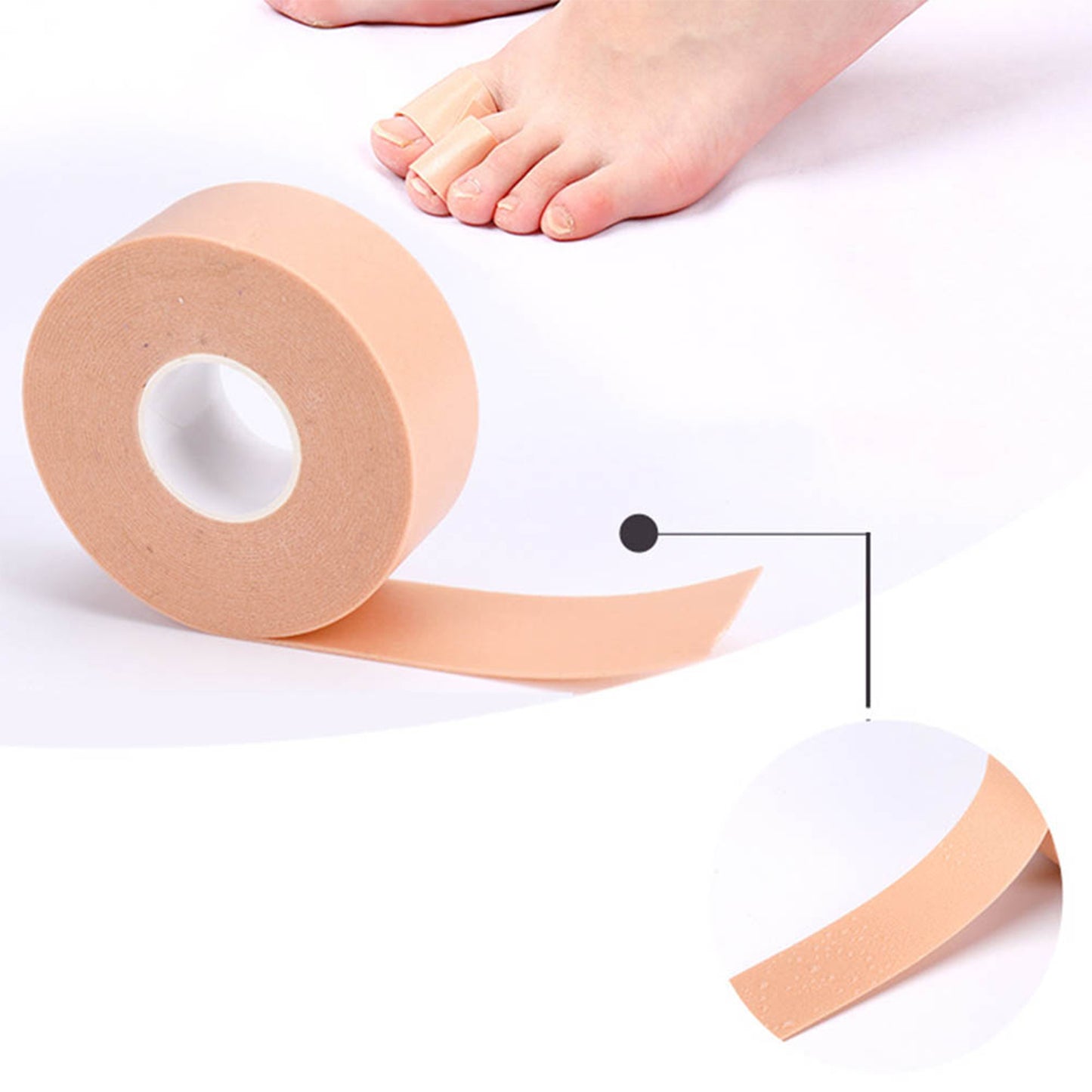 Anti-wear Foam Cotton Heel Sticker Tape Patch Blister Plaster Waterproof First Aid Blister Pedicure Pad Foot Care Insole - Happy Price - Image 3