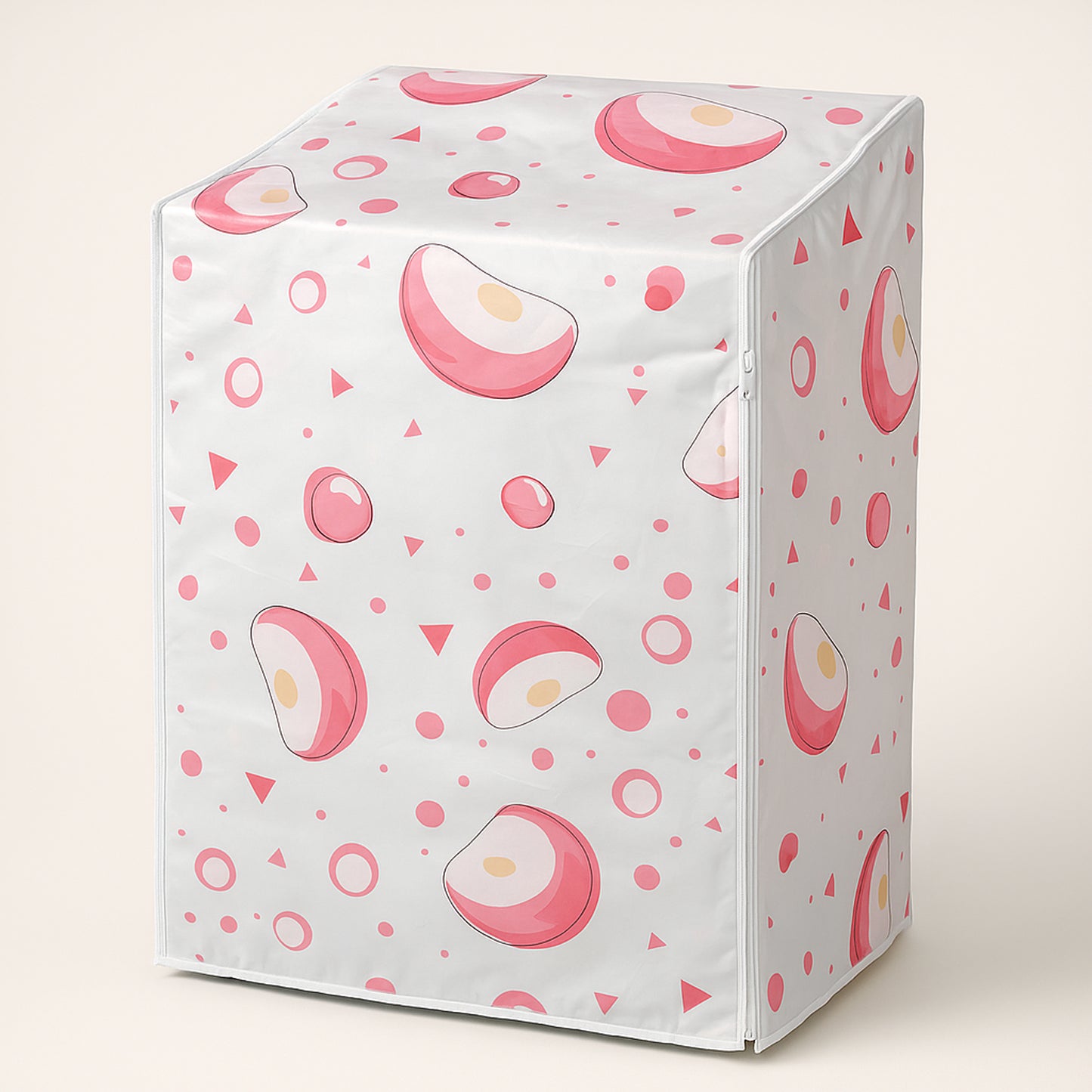 Waterproof Washing Machine Cover 58x62x85 cm (1 Pc, Mix Design) - Happy Price - Image 4