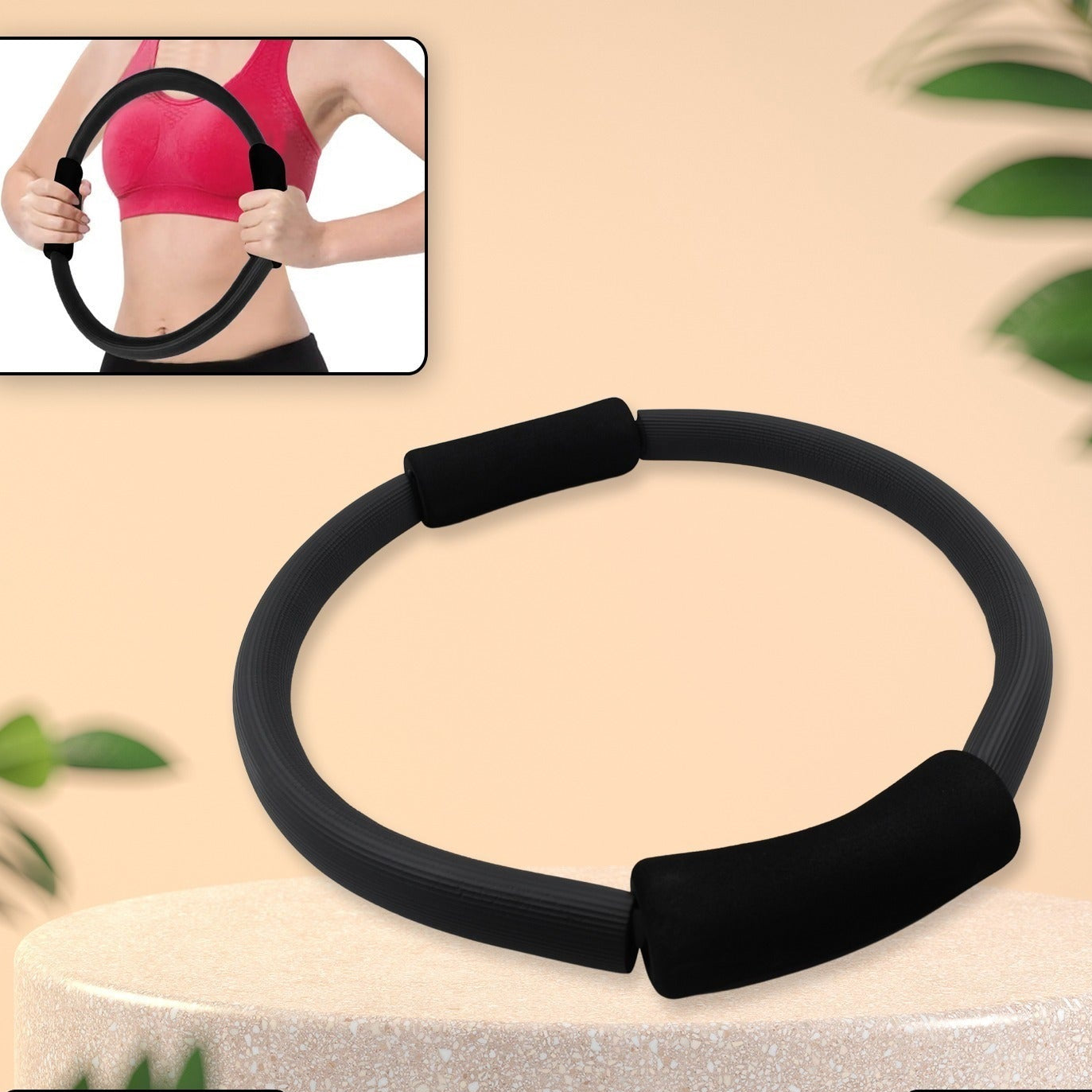 Fitness Ring Workout Yoga Ring Circle Pilates For Woman Fitness Circle Thigh Exercise Pilates Circle Ring Fitness Equipment For Home - Happy Price - Image 1