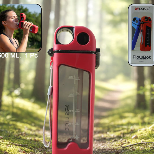 500 Ml Leakproof Portable Sports Water Bottle (1 Pc)