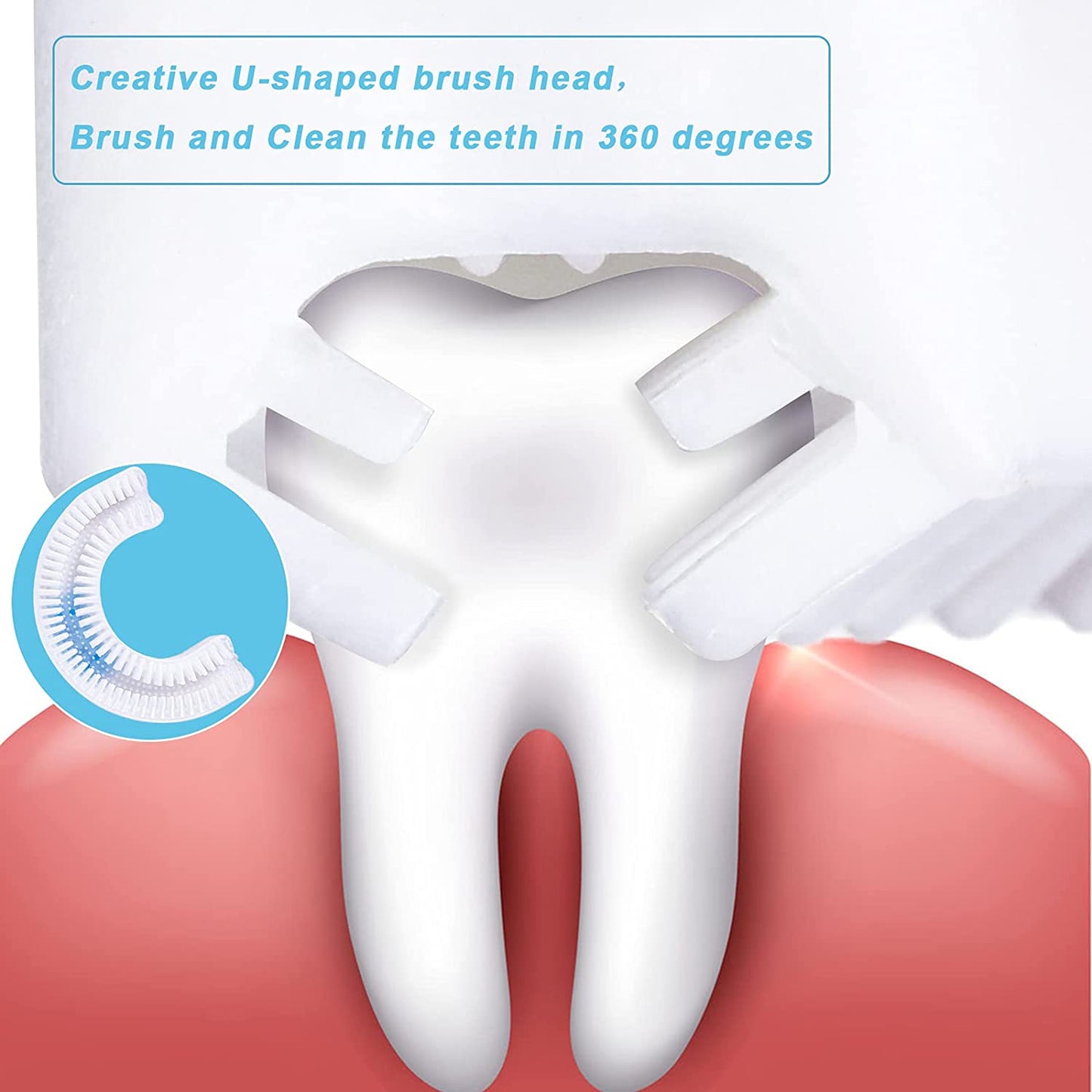 Kids U S Tooth Brush Used In All Kinds Of Household Bathroom Places For Washing Teeth Of Kids Toddlers And Childrens Easily And Comfortably. - Happy Price - Image 6