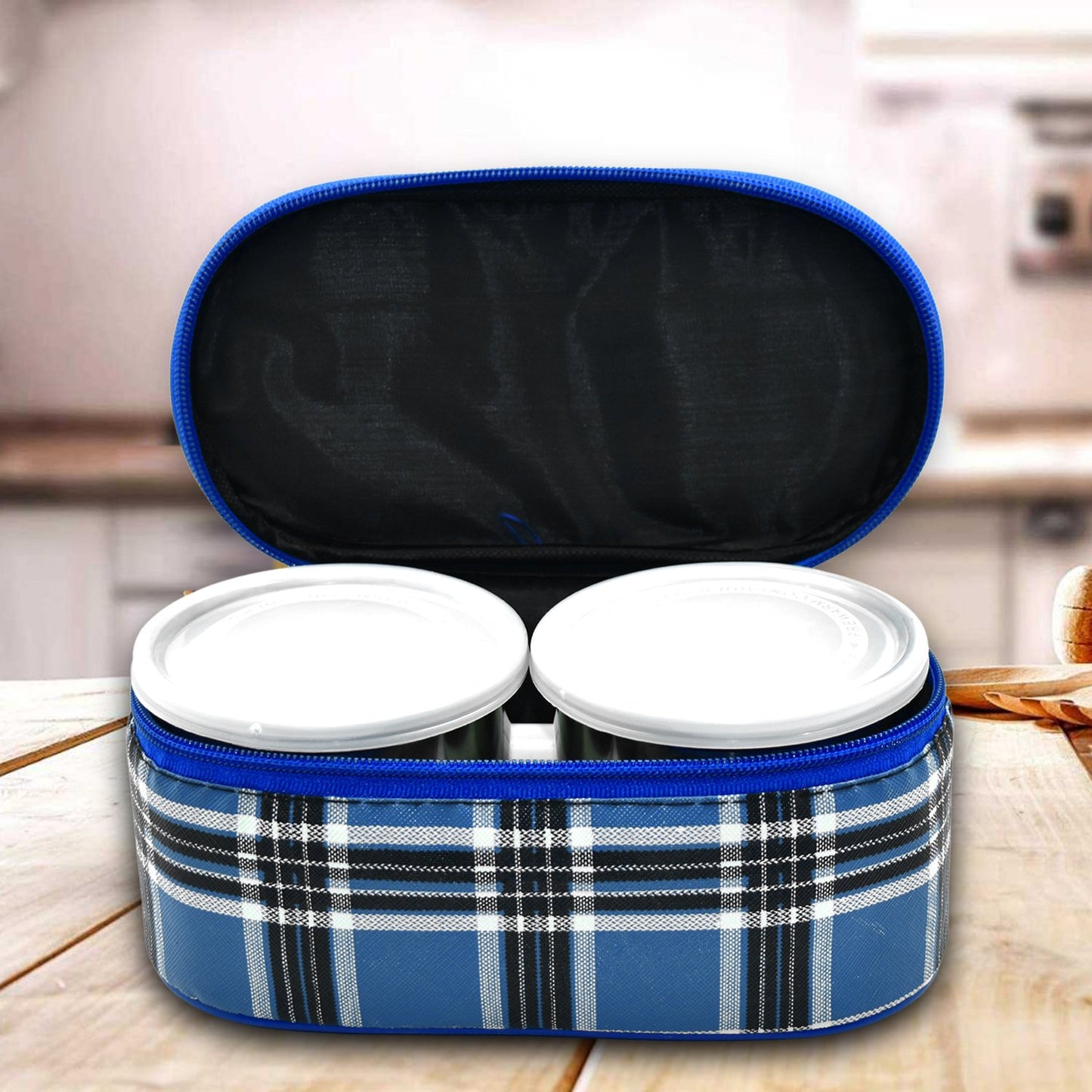 Corporate Lunch Stainless Steel Containers (Set Of 3) - Happy Price - Image 5