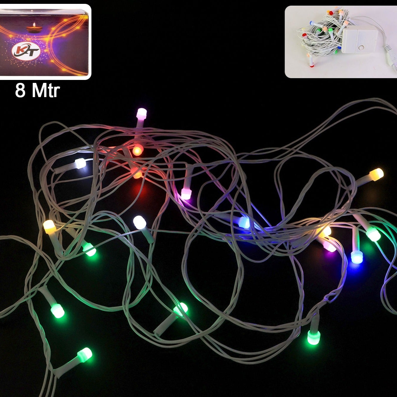 Multi-color Led Decorative String Light (8 Meter) - Happy Price - Image 1