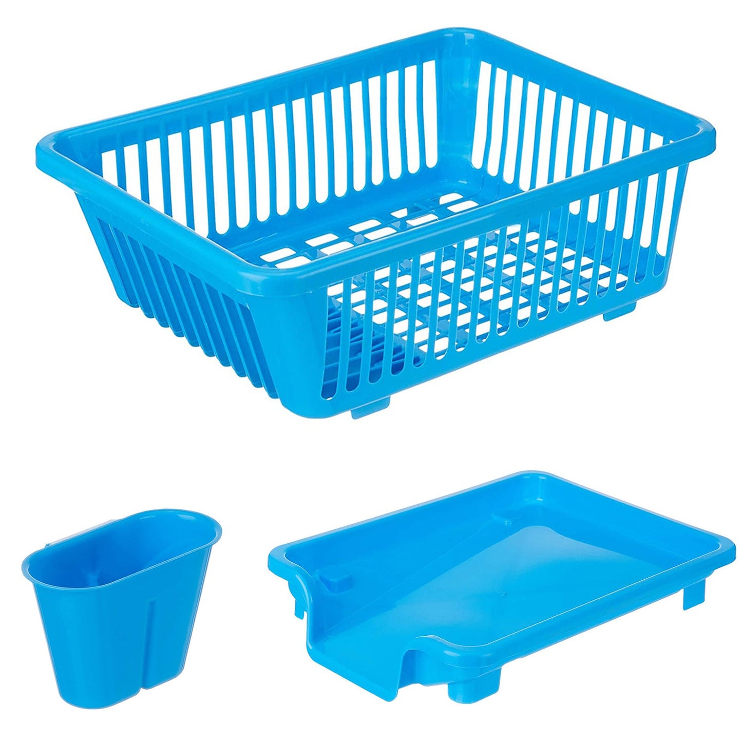 Plastic Sink Dish Drainer Drying Rack (With Brown Box) - Happy Price - Image 5
