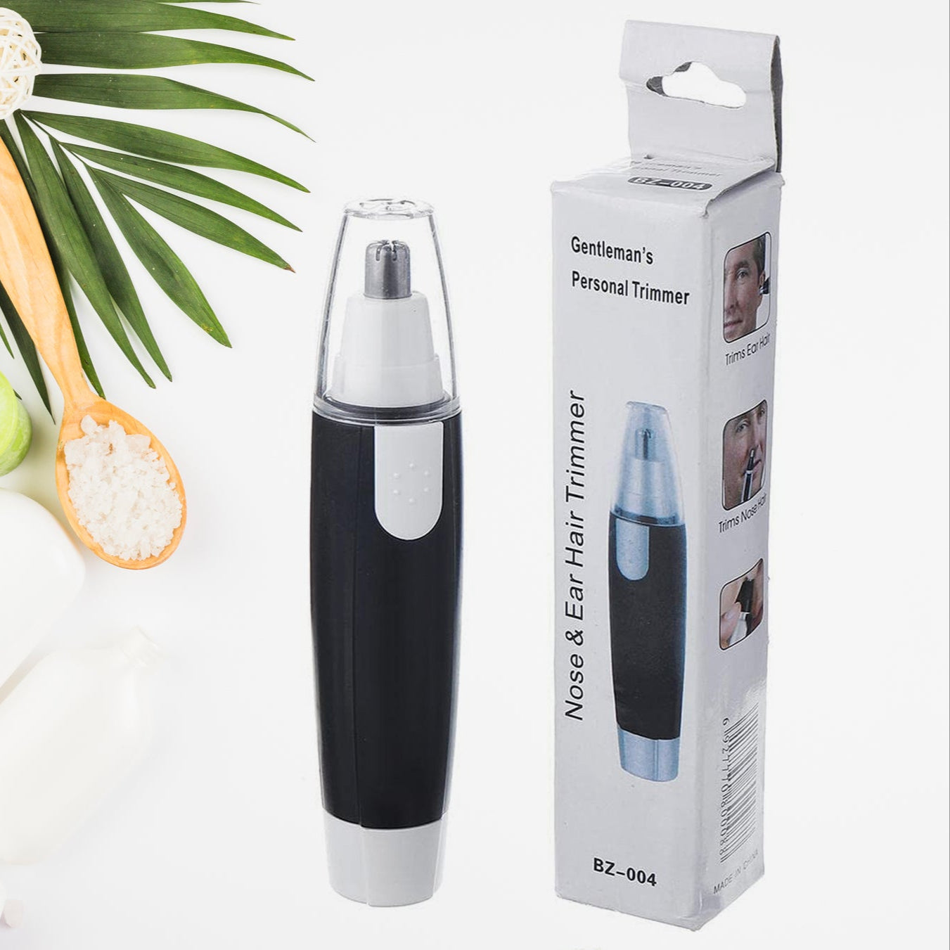 6003 Sharp New Ear And Nose Hair Trimmer Professional Heavy Duty Steel Nose Clipper Battery-operated. - Happy Price - Image 1